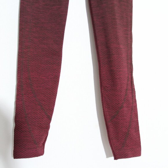 Lululemon Ready To Run Tight Leggings *Evanescent 26" Star Ruby / Black Satin 4 - Picture 5 of 10